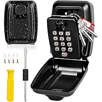 ENONEO Cassetta Portachiavi Da Parete Con 28 Ganci - Organizzatore Chiavi Per Casa, Ufficio, Hotel