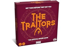 Goliath Games Presents: The Traitors - Official Board Game | Based on the Hit BBC Show | Can the Faithfuls Catch the Traitor? | For 4-6 Players | Ages 12+