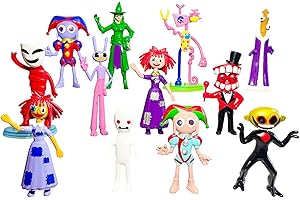 TONGFENG Juguete De Circo Digital Para Niños, Figuritas De Circo, Las Increíbles Figuras De Circo Digital, Juego De Figuras De Juguete De Circo, The Amazings Digitals Circus Figuras De Acción De Juguete