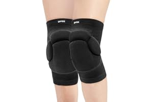 ONTYZZ Knieschoner Volleyball Erwachsene Junioren Knieschützer Weicher Kniepolster Hochelastisch Kniebandage Dick knieschutz Zum Yoga Pilate Handball Basketball Tanzen Knieschoner