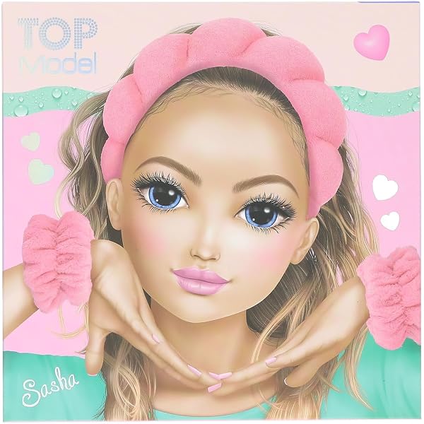 Depesche TOPModel Herzschwämmchen Beauty And Me – 12 Stück In Rosa & Lila, Wiederverwendbar Für Gesichtsreinigung