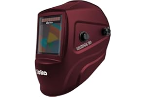 DOKA Careta Soldar Automatica 103x90 mm DIN 16 DIN 3/4-8/9-13 Real Color Mascara Soldar Mascara Soldar Automatica Mascara Soldar Mascara de Soldar MMA|MIG|MAG|TIG|ARC Careta de Soldar Careta ULTIMA10