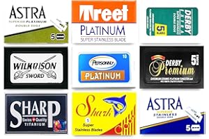 Razor Blades Club Ostrza do brody, zestaw próbek 50 żyletek