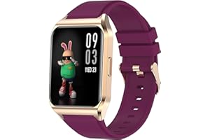 FINDTIME Smartwatch Telefonieren, Fitness Tracker 1.69 Zoll Touchscreen Fitness Uhr mit Blutdruckmessung Kalorie Musik Schrittzähler Herzfrequenz Schlafanalyse Sportuhr Smart Watch für Android iOS