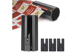 LANGNIDORIS Coupe Papier Cadeau, Massicot Papier Cadeau, Rouleau Papier Gift Decoupe Remplaçable, Massicot Rouleau de Noël, Dispositif de Coupe Enroulé, Papier Cadeau Artisanal (1Pcs avec 3Lames)