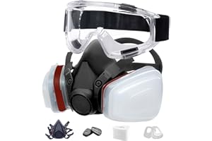 Prassia Atemschutzmaske,Sicherheitsstaub Gesichtsabdeckung,Staub Gesichtsabdeckung Farbe Gesichtsabdeckung