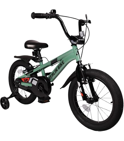 kinderräder berlin ALIESTFDNO Kinderfahrrad für ab 2 3 4 5 Jahre Mädchen & Jungen, 14 Zoll Kinderfahrräder mit Stützrädern, Höhenverstellbar Kinderfahrrad mit Korb und Rücksitz, Fahrrad für Schulung Outdoor (Rot) Sport & Freizeit washable Cube Stereo Hybrid ONE44 Beschriftung Farbe:neon orange