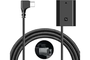 NEEWER Factice USB C do NP-FZ100 Wyjście 8,2 V, bateria zapasowa NP-FZ100, kompatybilna z Sony FX3 FX30, ZV-E1, A1, A6600, A6700, A7III, A7IV, A7C, A7CII, A7CR, A7RIII, A7RIV, A7RV, A7SISI, II A9 A9
