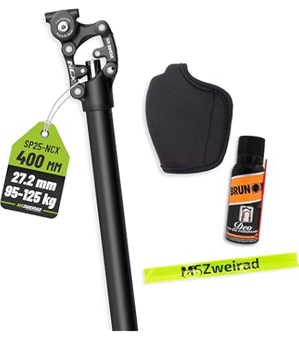 Xlc Suspension Seat Post Comp Sp-s07 Matte Black Green XLC Fahrrad Parallelogramm Federsattelstütze Comp Sp-S07 Xlc Suspension Seat Post Comp Sp-s07 Matte Black Finish