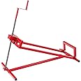Arebos lawn tractor lift | 400 kg | 45° angle of inclination | infinitely adjustable | lifting device | lifting platform | ride-on mower | cleaning aid