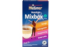 ‎MEßMER Meßmer Wohlfühltee Mixbox | 20 Teebeutel in 4 Sorten: Energie, Geborgenheit, Entspannung, Schlaf schön | Kräutertees für jede Tageszeit