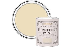 Rust-Oleum AMZ0014 Chalky Finish Furniture Paint - Clotted Cream - 750ml