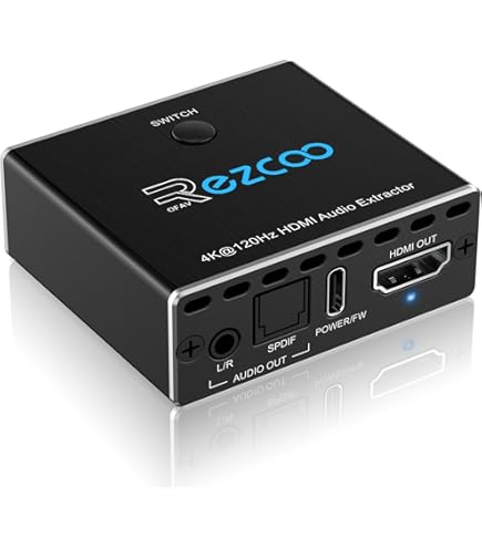 HDMI audio extractor kopen? Geluid uit je HDMI