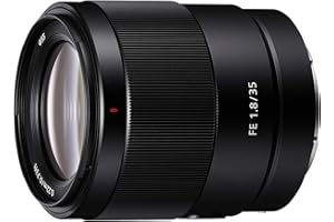 Sony SEL35F18F – 35 mm F1.8 Objetivo gran angular para Full Frame & APS-C, compacto y luminoso, montura E. Ideal para reportajes, viajes y uso diario (compatible con serie A7, ZV-E10, A6400, A6700)