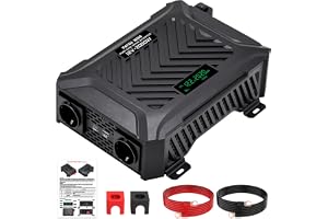 DATOUBOSS Inverter 12v 230v Ren Sinus 2000W/4000W, Växelriktare 12v till 230v, Spänningsomvandlare 12v till 230v 2000w med 2
