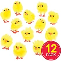 36 Bunte, Flauschige Mini-Küken Für Oster-Deko – Ideal Für Kuchen, Nester & Bastelideen