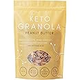 Keto Hana Peanut Butter Keto Granola Keto Diet Vegan Grain Free Dairy Free Plant Based No Refined Sugars Gluten Free 1.2g Net Carbs Breakfast Cereal - 4 Bags of 300gr/0.6lbs