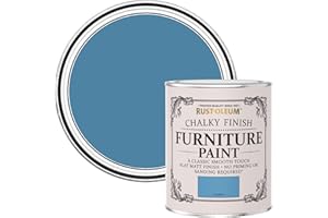 Rust-Oleum Blue Upcycled Furniture Paint in Chalky Finish - Cerulean 750ml
