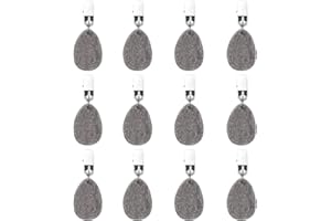 IFUDE 12 Stück Tischdeckenbeschwerer Schwer mit Clips, Tischdecke Gewichte Tischdeckenklammern Tischdecke Beschwerer für Familie Party/Camping/Hochzeit/Garten/Picknick