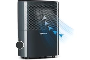 Klarstein Luftentfeuchter & Luftreiniger Elektrisch, 10 L Raumentfeuchter Klein für Wohnung Schlafzimmer Badezimmer Keller, Effizienter Bad/Raum Entfeuchter, Elektrischer & Kleiner Luftentfeuchter