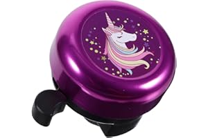 Warmhm Bike Bicycle Bell Horn Unicorn Bike Bell Cartoon Handlebar Cute Cartoon Ringer Mountain Cycling for Kids Girls Boys Accessories