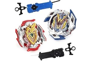 OBEST Toupie Burst 2 Single Top Pack Toupie et Lanceur Puzzle Jouets