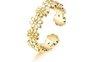 Diamday 14k Gold Gefüllt Verstellbare Zehenringe Set Fingerring Gelenkring für Damen Mädchen Hypoallergen CZ Verstellbare Offene Zehenringe Strand Fußring Schmuck