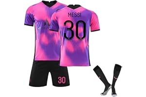 Umiquansome 23/24 PSG Football Kit for Kids Tracksuit PSG Kit Paris PSG Kit for Boy Adult Home Jersey PSG Away Kit Jersey Tracksuit No.7 Training Shirts Shorts Socks C1