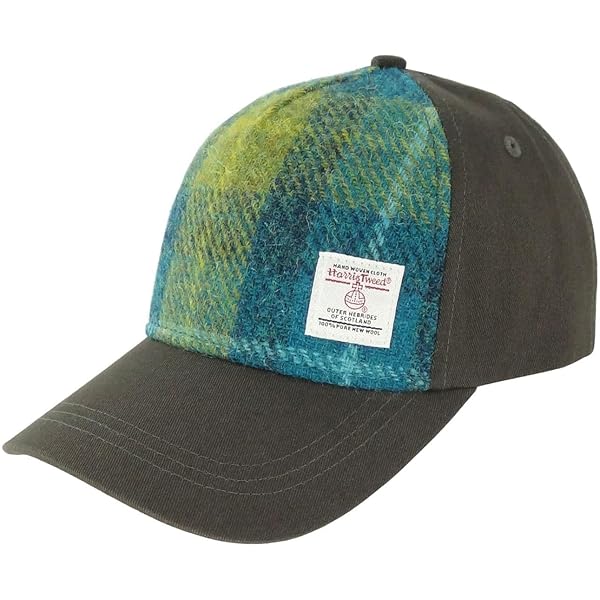 JACK PYKE Lowland Casquette De Baseball En Tweed – Mélange De Laine, Casquettes De Baseball Réglables De Style Campagnard Pour Homme Avec Visière En Faux Daim, Design Entièrement Doublé, Ajustement En