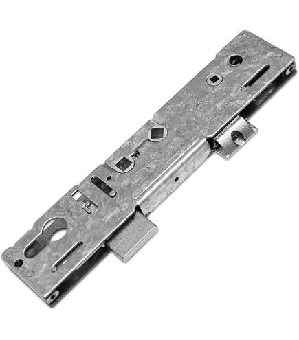 Serratura Multi-punto Yale Di Ricambio Per Porte In PVC - 35 Mm Retro, 16 Mm Frontale, Finitura Acciaio, Alta Sicurezza