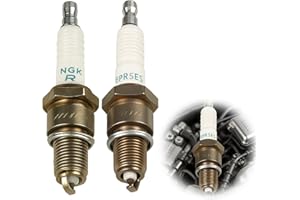 GREACESRIO 2 PCS Candela BPR5ES, Compatibile con NGK BPR5ES, Equivalente CHAMPION RN11YC, RN12YC, CHRN11YC, CHRN12YC, TASHIMA 2209878, NIPPONDENSO W16EPRU