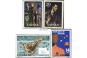 Prophila Collection España 2552-2553,2554,2555 (Completa.edición.) Nuevo con Goma Original ** MNH 1982 El Greco, filatelia, Instituciones (Sellos para los coleccionistas) Pintura