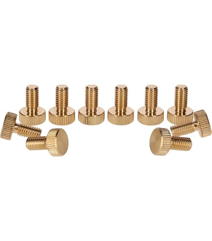 sourcing ap olette Pouce Vis, 6x16 Plat Laiton Boulons Poignée