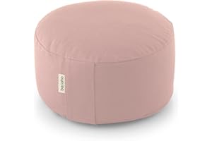 basaho WHEEL Zafu Meditationskissen Yogakissen | Bio-Baumwolle | Buchweizenschalen | Abnehmbarer und waschbarer Bezug