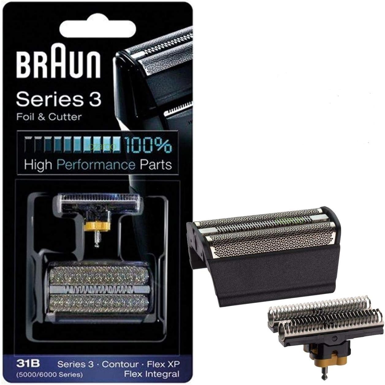 Braun 6000Fc/31B Replacement Pack For Shaver Models 5775