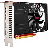 Xynsviu Radeon RX560 Graphics Card, 4GB GDDR5,GPU PC 4 HDMI Ports, 128 Bit DirectX 12, PCI Express X16 3.0, Multi Monitor Sup