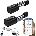 Altix CL1X TTLock Smart Door Lock | Keyless Entry | Fingerprint & Passcode | Bluetooth | DIY Install | Ideal for Vacation Rentals | Secure Adjustable Length 60mm-90mm | Black NEW