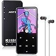 AGPTEK 64GB MP3 Player with Bluetooth, M3 2.4 inch Music Player with Speaker and FM Radio, Touch Buttons, Supports Up to 128GB
