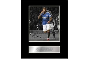 ICONIC PICS James Tavernier Signed Mounted Photo Display Glasgow Rangers FC Autographed Gift Picture Print