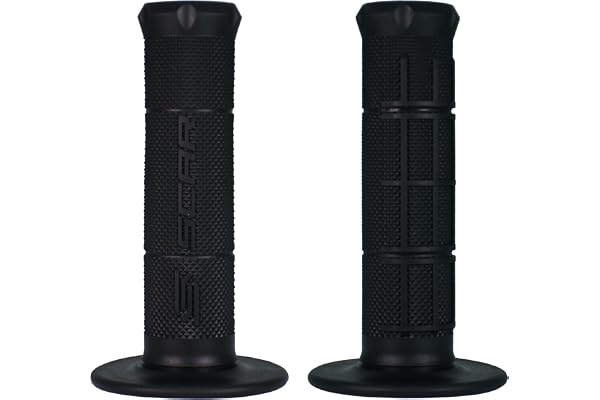 SCAR Poignée de Guidon à Double densité - Moto Cross MX Enduro Supermotard Supermoto