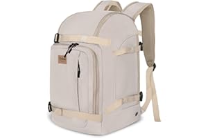 Goloni 50L Ski Boot Bag with Rubberized Exterior Bottom for Skis, Snowboard, Ski Helmet, Accessories