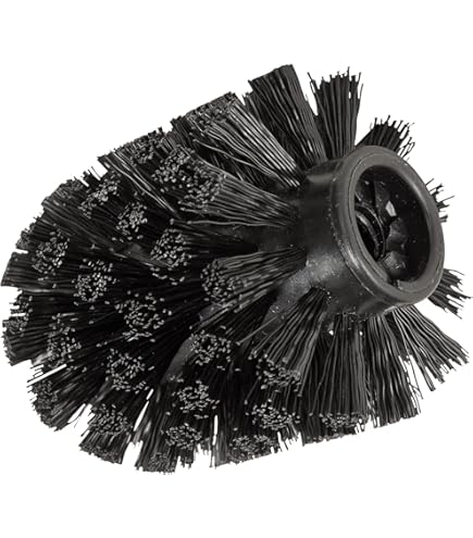 Scopino WC Wenko Con Manico Acciaio Inossidabile - Extra Lungo, Design Pratico, Argento/Nero - Foto 11