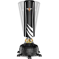 Accodone Boxsack Stehend Erwachsene Freistehender Standboxsack 180cm, Schwerer Boxsack-Ständer mit Boxhandschuhen, MMA…