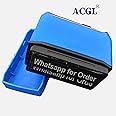 ACGL Gold 5 Star Self Ink Stamp with Customized Matter (Rectangle or Round)
