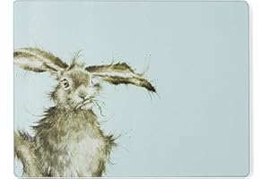 WRENDALE DESIGNS Wrendale Lièvre Wts Verre Plan / Compteur Saver