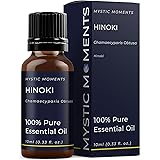 Mystic Moments | Olio essenziale hinoki 10 ml - olio puro e naturale per diffusori, aromaterapia e massaggio miscele senza OG