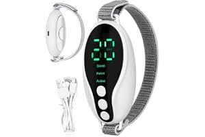 Rechargeable Sleep Relaxation Aid, Compact Sleep Aid Device, Handheld EMS Sleep Aid, Sleep Microcurrent Device, EMS Pulse Sleep Aid Bandage, Portable Sleep Relief Device