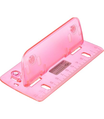 Perforatrice De Poche Code Couleur Noir Onyx - Pour Classement 2 Et 4 Trous, Avec Règle De Gaufrage, Pratique Pour Dossiers, Bureautique