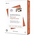 Hammermill Printer Paper, Premium Inkjet & Laser Paper 24 Lb, 8.5 x 11-1 Ream (500 Sheets) - 97 Bright, Made in the USA, 166140R