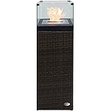 Bioethanol Ethanol Kamin Biokamin Romeo Schwarz TÜV-Zertifieziert